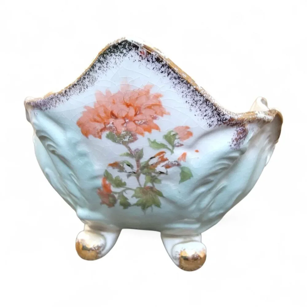 Antique Ohio China Company Limoges Porcelain Serving Dish Centerpiece Vintage - Picture 4 of 11